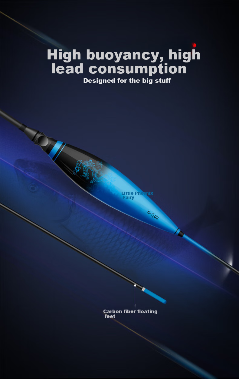 Xiaofengxian Luminous Float D-Q, Carp And Bighead Carp Float, Large Fish Float, Electronic Float, Eye-Catching Long-Distance Casting, Highly Sensitive Buoy, Day And Night Dual-Use 2