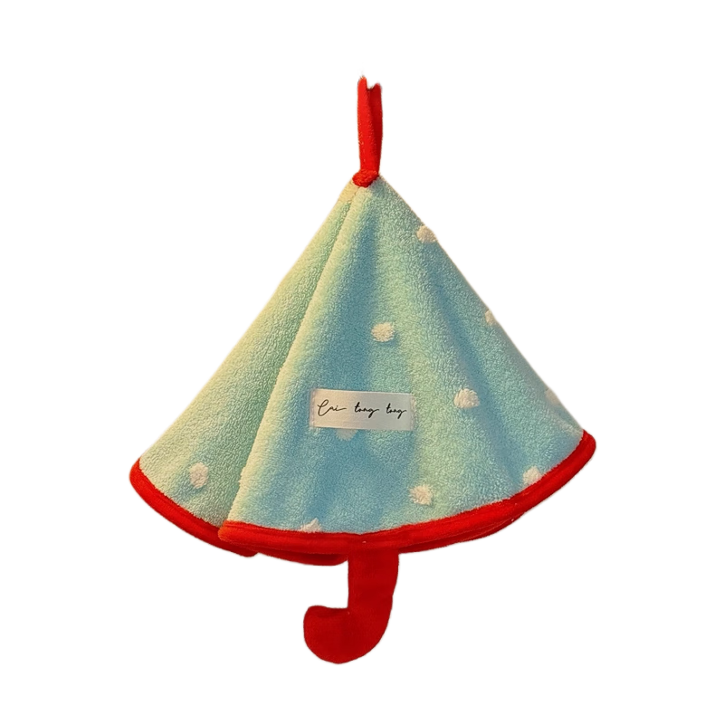 Fan Ye Hanging Absorbent Thickened Hand Towel for Bathroom and Kitchen