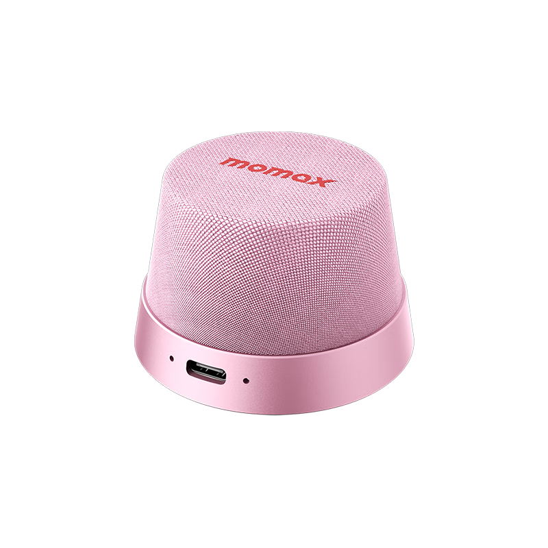 MOMAX Bathroom Speaker, Waterproof Magnetic Suction Speaker for Home Indoor Outdoor Desktop Use, Wireless Mini High-Quality Music Player, Sports Travel Gift for Boyfriend Girlfriend Birthday Creative Present