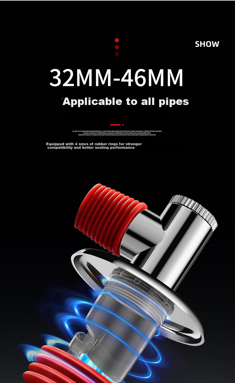 Lelandi Universal Washing Machine Drain Connector, Three-Way Drainage Pipe, Anti-Backflow, Anti-Odor, Anti-Overflow Drain, L5020 10