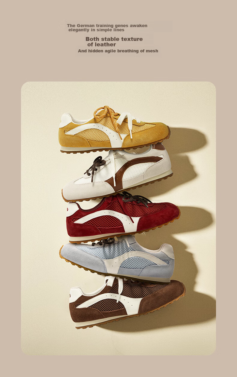 Bata Patented Antibacterial Cowhide And Sheepskin Soft Elastic Couple Casual Training Sports Prince Qichang Mall Matching Single Shoes 17