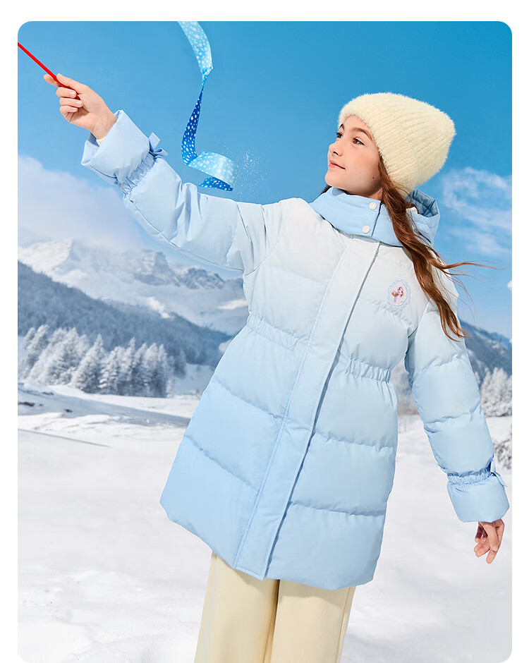 BALABALA balaOne Girls' Down Jacket 2025 New Warm Coat 208425107012 6