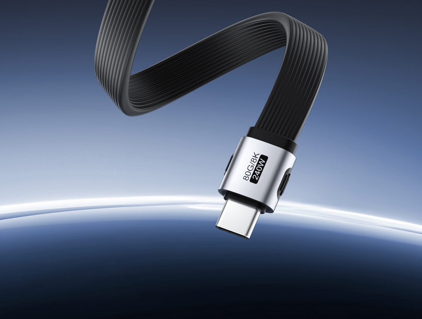 Hagibis USB4 Type-C Full-Function CTOC Data Cable Compatible with Thunderbolt 4/5, Straight Short Cable, 80Gbps High-Speed Transmission, PD3.1 Fast Charging for Phones, Computers, and External Hard Dr 2
