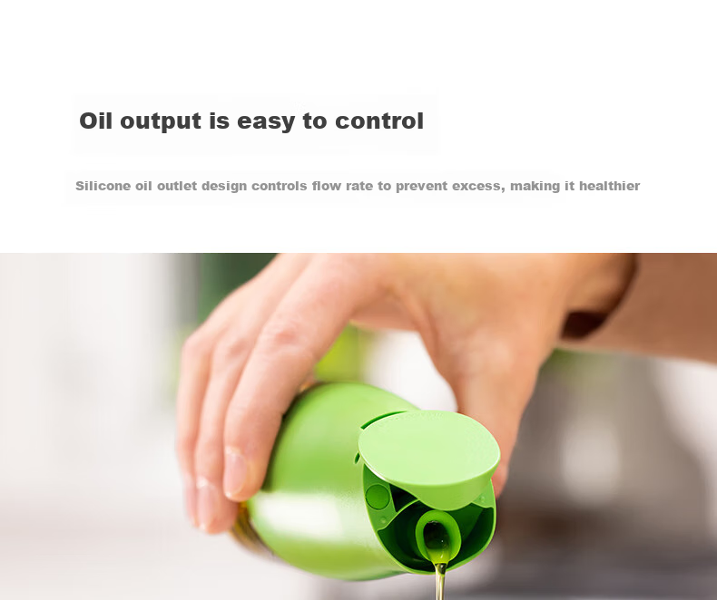 Zuutii Oil Bottle Kitchen Automatic Open-Close Glass Jar Seasoning Leak-Proof Gravity Vinegar Soy Sauce Bottle Mini 170ml 14