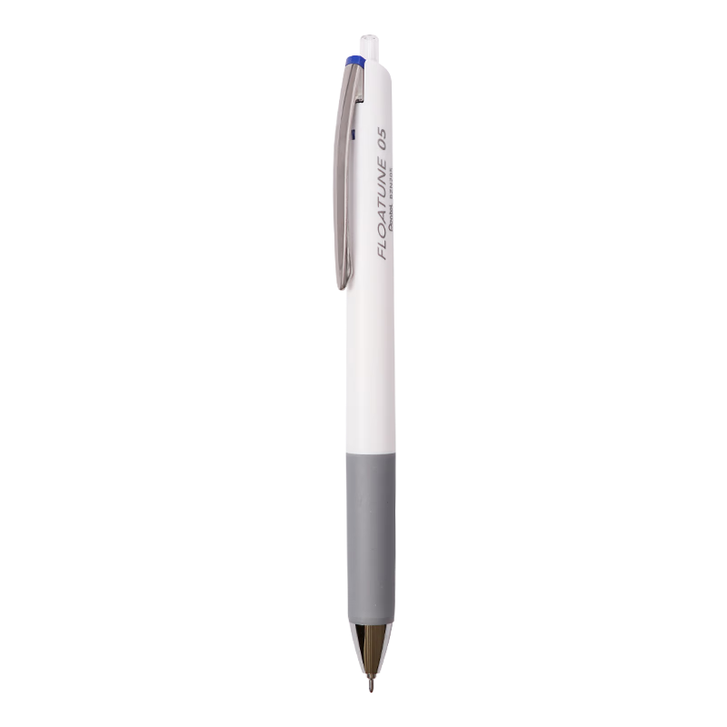 Pentel Light Feather Series 0.5mm Retractable Gel Pen, Soft Grip Rubber Ballpoint Pen for Students And Office Use (Refill ZRN5), Blue BZN205-CX