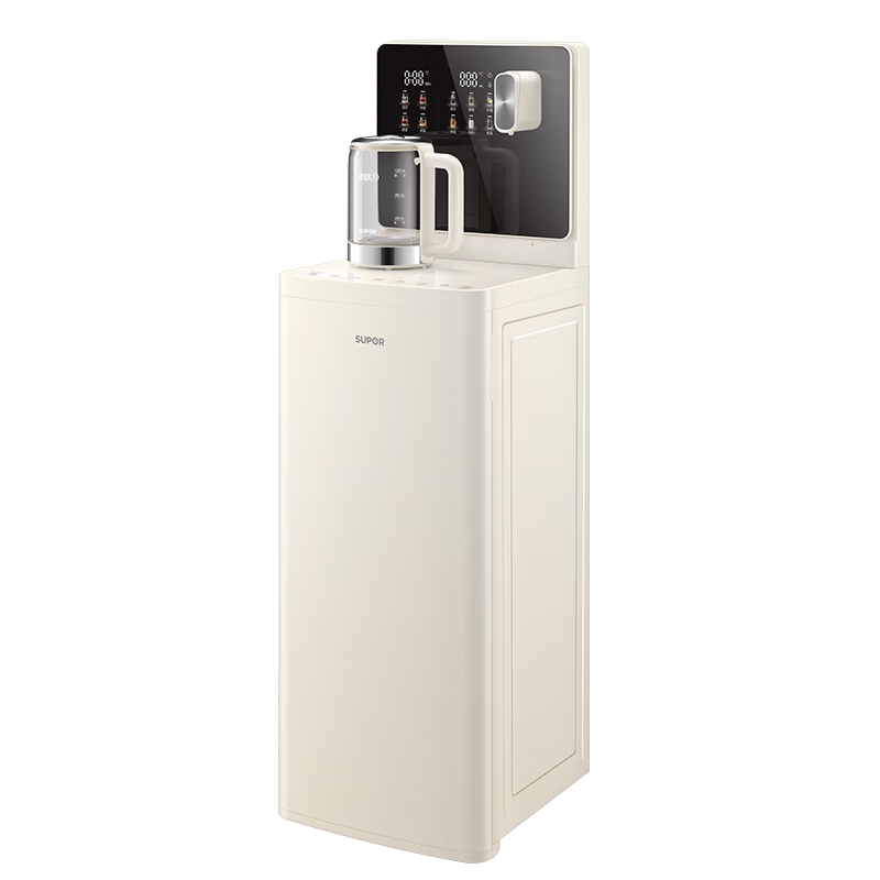 SUPOR 3-Second Instant Hot Tea Bar Machine for Home High-End Living Room Use, New Model Water Dispenser with Bottom-Placed Water Tank, Fully Automatic Standing Intelligent Water Bar, Anti-Spill Health Pot, Kettle SW-CBJ63