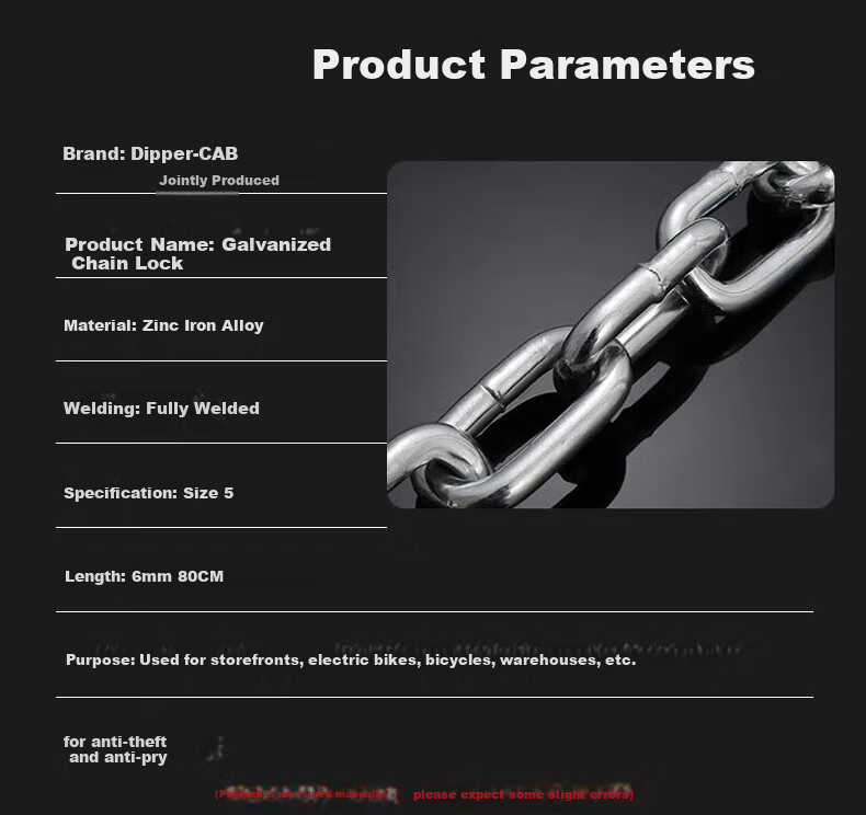 Dipuer Glass Door Lock, U-Shaped Lock, Double Door Lock, Small Insert Lock, Shop Glass Door Lock, Motorcycle Lock 2