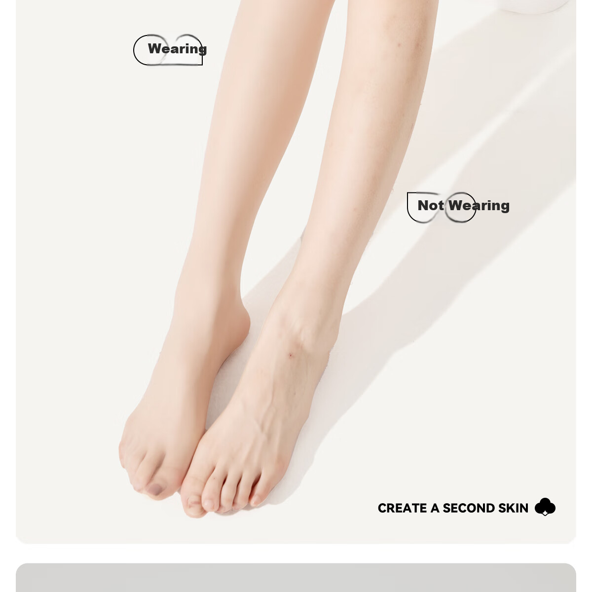 BONAS Silk Stockings for Women, Summer Ultra-Thin 5A Antibacterial Bare Leg Miracle, 4 Pairs of Snag-Resistant Pantyhose, Flesh Color, Black Silk 4 Pieces 7