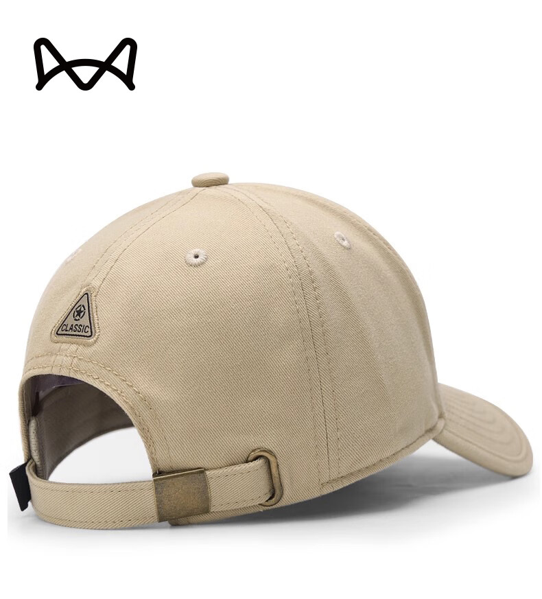 MiiOW Men's Hard Top Pure Cotton Casual Comfortable Baseball Cap Large Head Size Slimming Face Unisex Hat 8