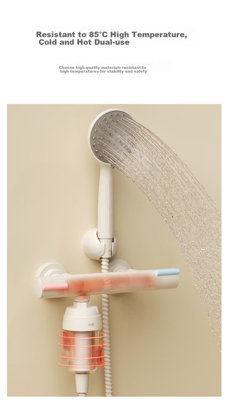 XiaoZhi [Price Protection 618] Pre-filter 3.6T/H Water Heater Water Purifier Tap Shower Skin Care Chlorine Removal Bath 1 Unit 1 Cartridge SQ05-W 11