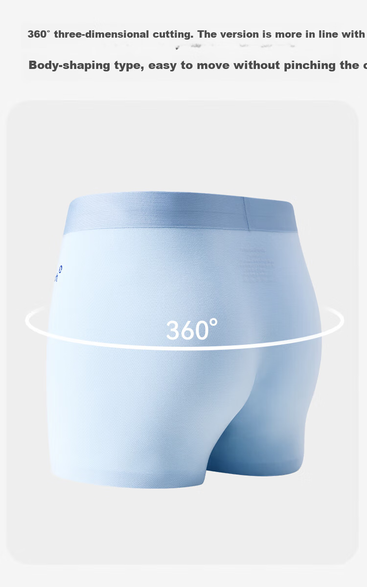Jiusuiban Children's Underwear, Boys' 80 Modal Lightweight Boxer Briefs, Youth Antibacterial Sports Shorts, 405044Z 8