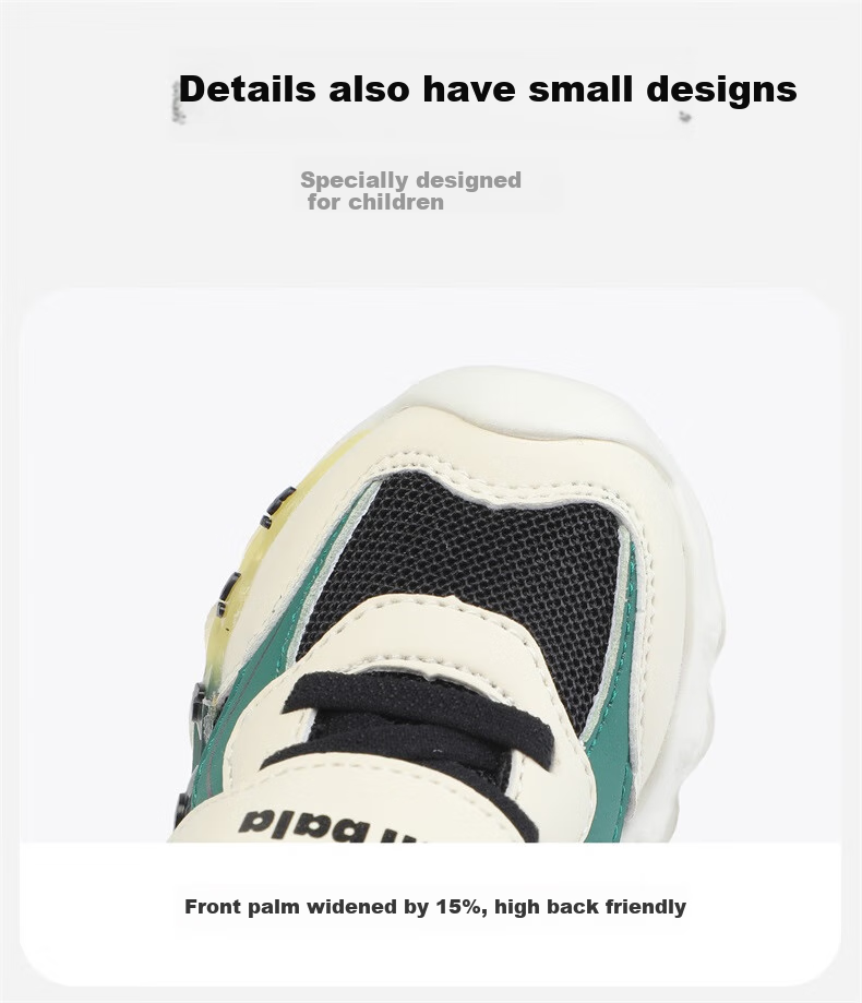 Minibala [Children's Light-Up Shoes], New Baby Walking Shoes, Toddler Casual Sneakers, Boys And Girls Glow-In Shoes 4