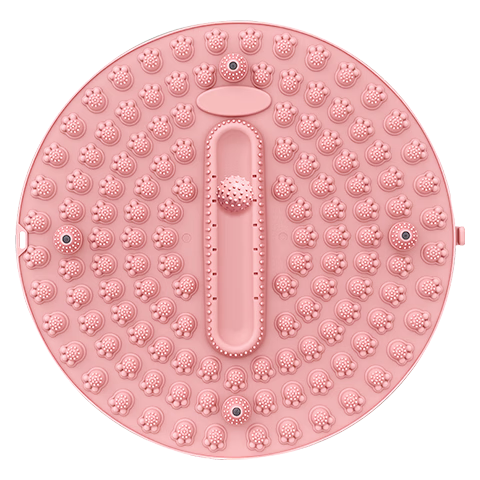 Guifeng Soft Silicone Pressure Plate, Ultra-Slow Running Foot Massage Pad, Toe And Acupoint Stimulator, Purple