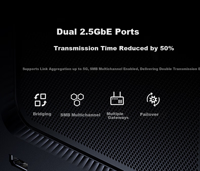 UGREEN Private Cloud DXP4800S 8GB Version Four-Bay NAS Network Storage Personal Cloud Hard Drive AI Home Server, Compatible with Mobile Phones And Tablets, Suitable for IPhone 17 9