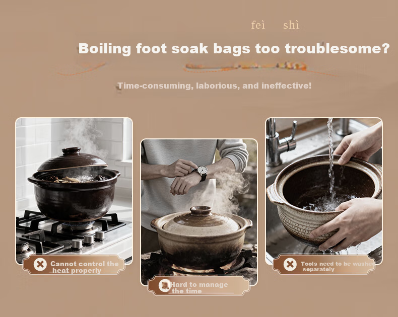 Midea Foot Soaking Bucket with Heating And Warming Function, Electric Foot Bath Basin with Automatic Massage, Hot Foot Wash Basin with Deep Heat Extraction, One-Button Cooking Function, Birthday Gift for Boyfriend Or Girlfriend ZL501 3