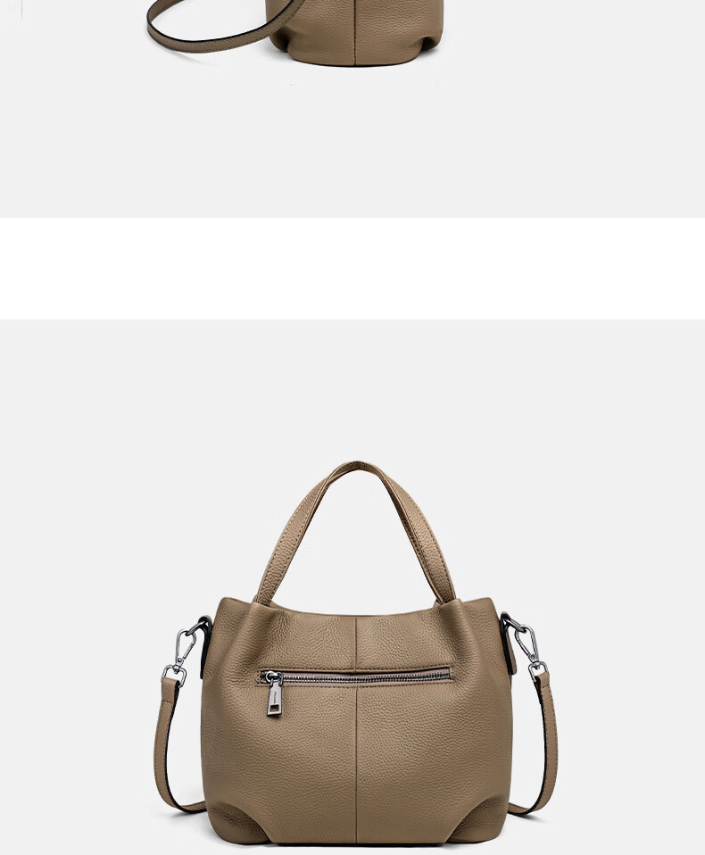 C.BANNER First Layer Cowhide Women's Handbag Large Capacity Shoulder Crossbody Bag Birthday New Year Gift for Girls Girlfriend 6