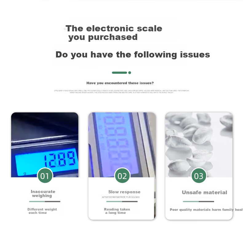 Yingheng Home Electronic Scale Kitchen Scale Precise Baking Scale Food Small Tea Electronic Scale Weighing Ingredient Small Scale 4