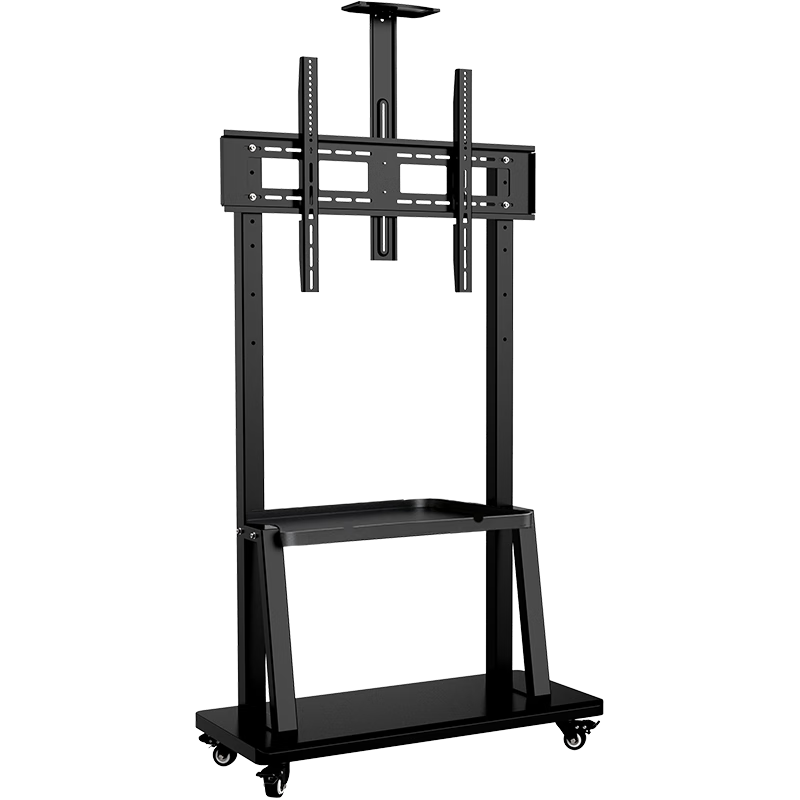 Fangmao Mobile Floor TV Stand 55-100 Inch Universal TV Video Conference Display Screen Mount Cart