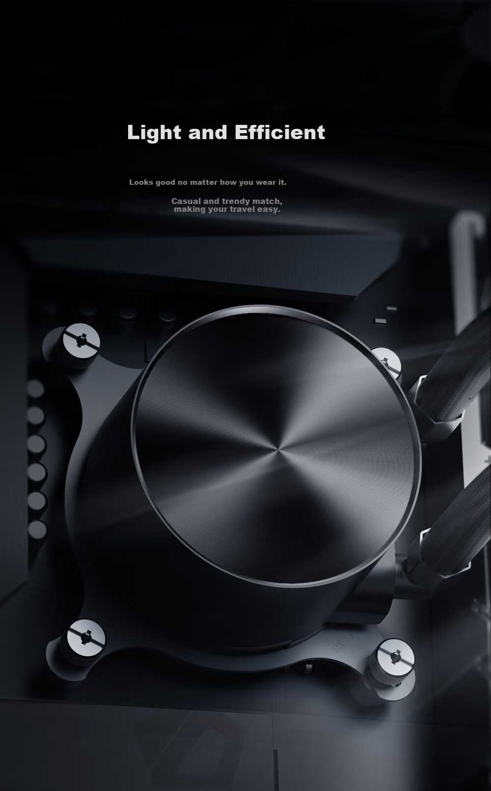 Kulin (IDCOOLING) Xuejie DF360 ARGB White All-In CPU Water Cooler with One Fan, Compatible with LGA1200/1700/AM4/5 9