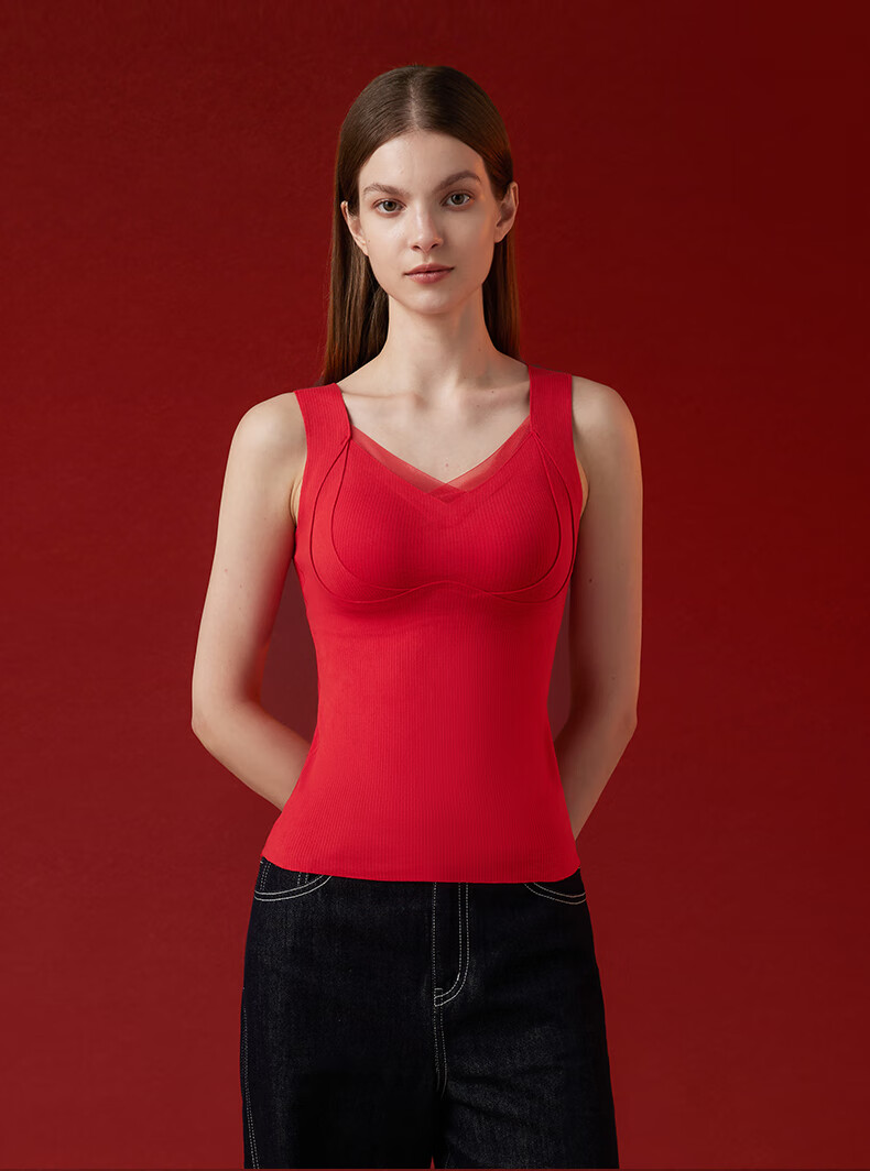 Miiow [Class A 100% Pure Cotton] Women's Autumn Thermal Underwear Set, 10A Antibacterial and Mite-Resistant Cotton Couple Warm Underwear 13