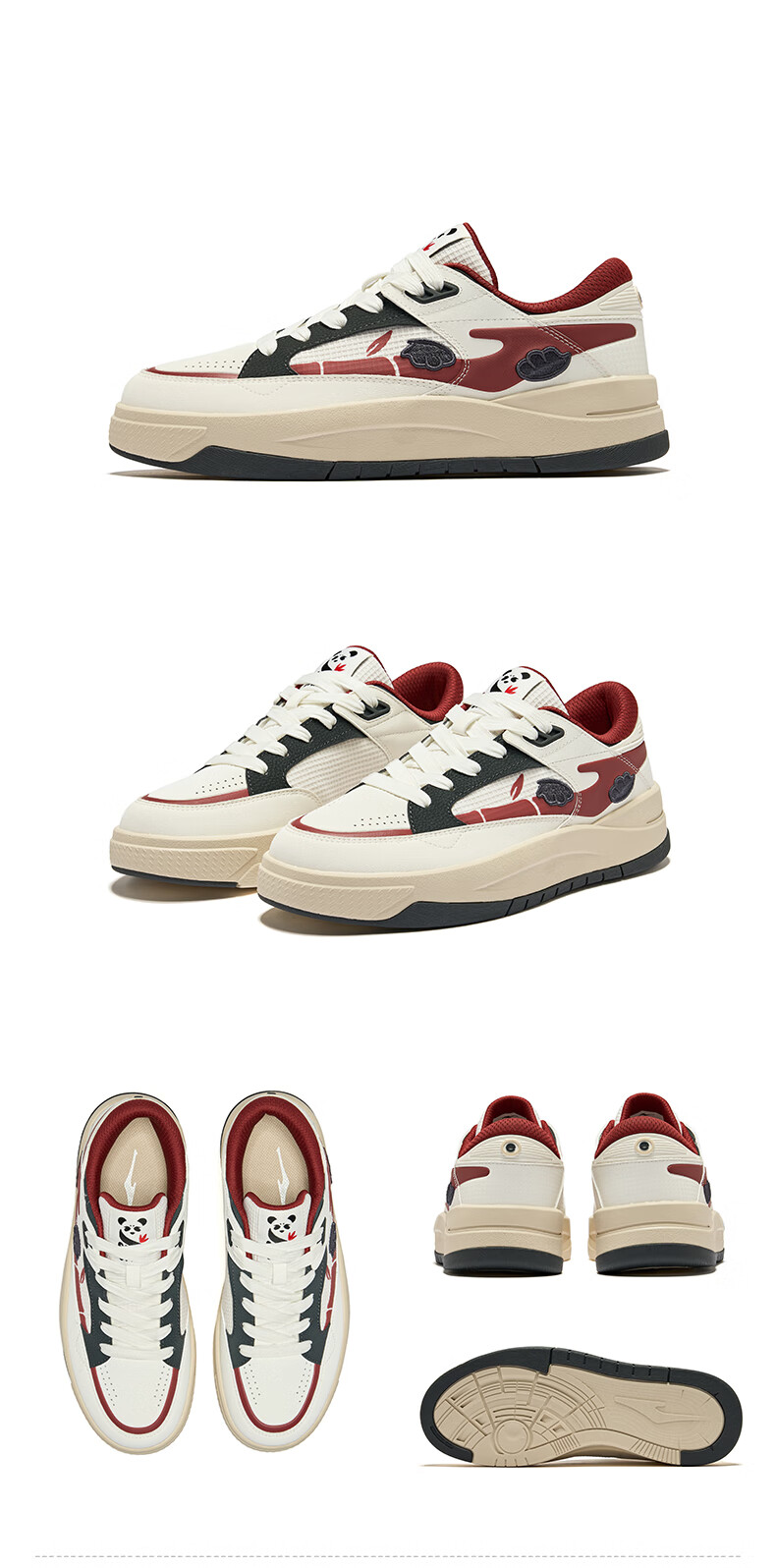 ERKE Men's Sneakers 2026 New Lightweight Height-Increasing Durable Trendy Casual Sports Shoes | Battery Panda Lite6 21