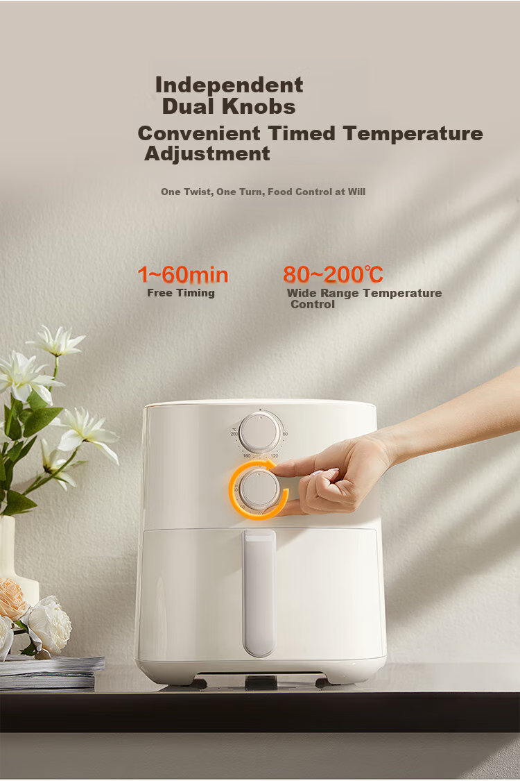 SUPOR Air Fryer with No-Flip Function, Home Automatic Multi-Function Steaming, Baking And Frying All-In Machine with Metal Interior, No Need to Flip Food, Steam Tenderizing And Deep-Frying, KJ42D801 9