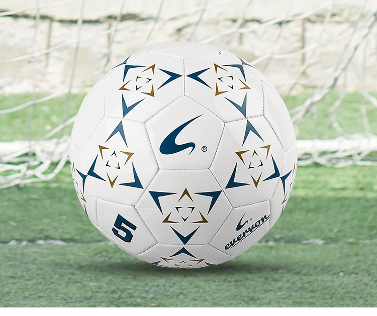 EVERVON Soccer Ball for Children And Adults Training Standard, Durable Machine-Stitched Football, Size 5 TPU Soccer Ball, EFP5-885 9