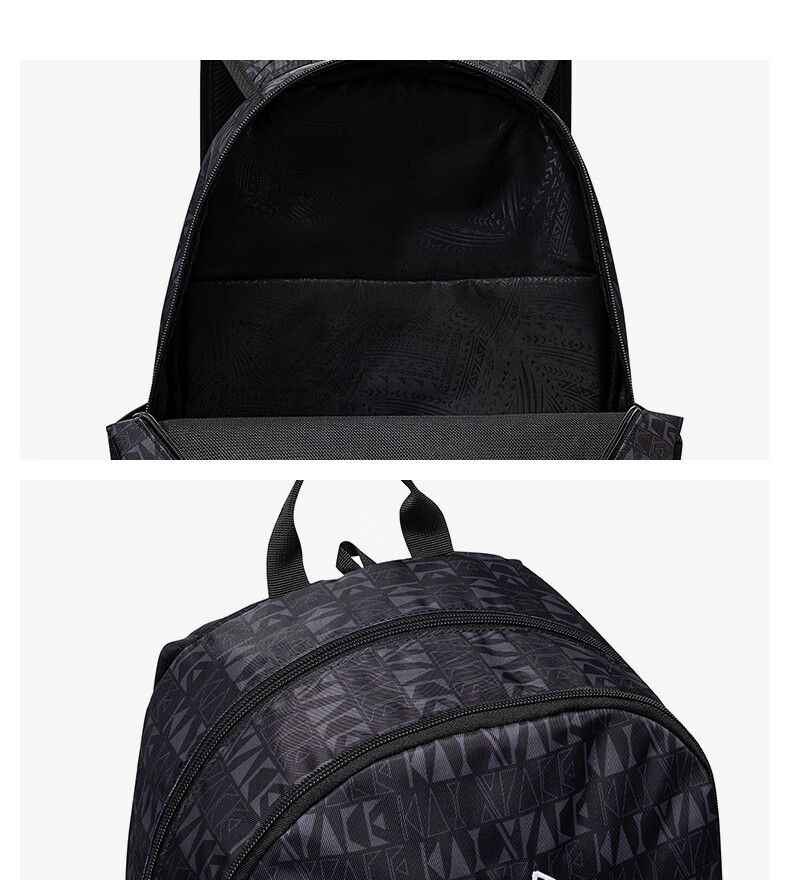 Anta Kyrie Irving Series Men's Large Capacity Water-Resistant Double Compartment Backpack Student Sports Basketball Bag 12