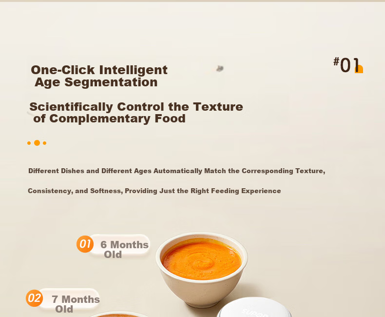 SUPOR Baby Food Processor, Steaming And Cooking All-In Rice Paste Maker, Baby Food Preparation Machine FB12S 10