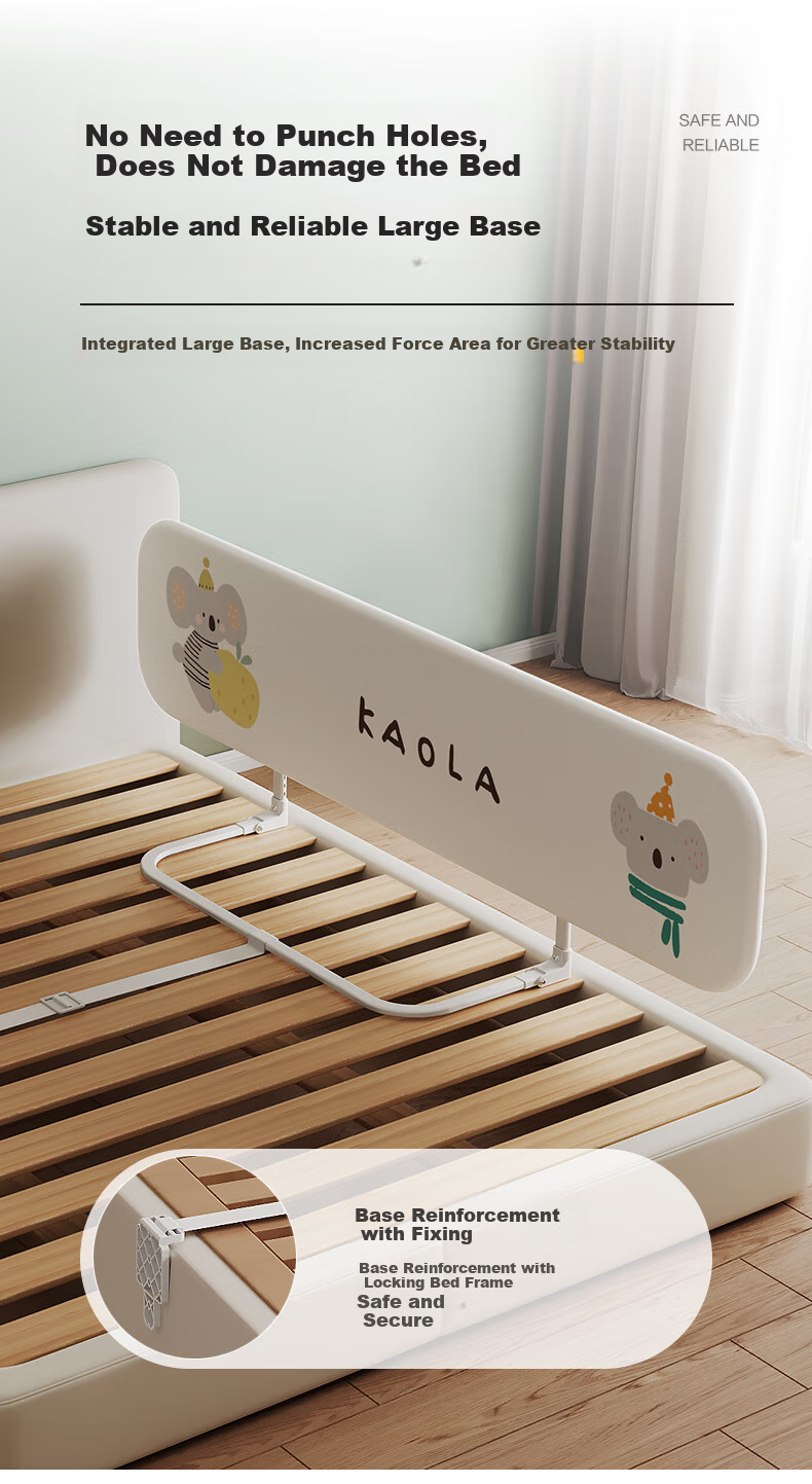 Nuofanya No-Installation Baby Safety Gate, Portable Foldable Barrier, Simple And Easy to Set Up, Dumbo Design, 1.8 Meters Per Panel 6