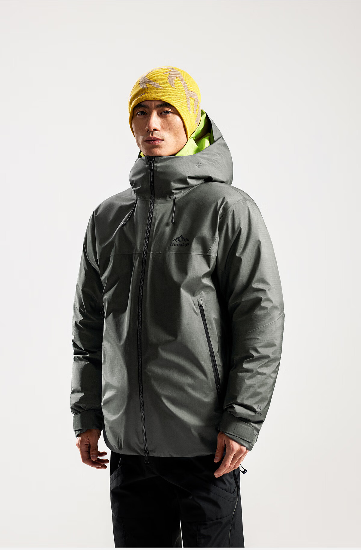Himalaya Goose Down Jacket Yala Hard Shell Snow Mountain Climbing Professional Outdoor Cold-Resistant Water-Repellent Down Coat Unisex 7