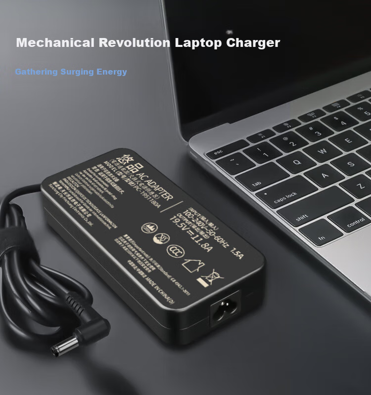 Youpin Mechanical Revolution Aurora Pro Aurora X World-Class Jiaolong 5/7/16 Pro Laptop Charger, 19.5V11.8A 230W, ASUS Shenzhou Notebook Power Adapter Cable 1