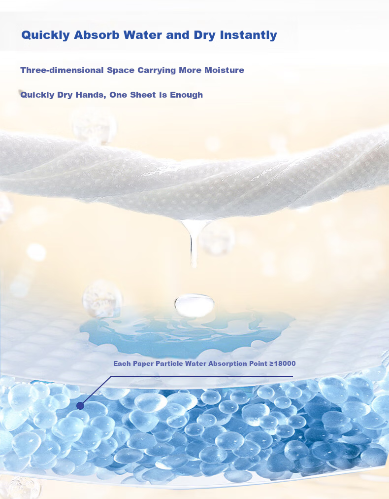 May Flower Hand Towel Paper, 2-Ply, 200 Sheets * 20 Packs, Commercial Use for Hotels, Bathrooms, Kitchens, Absorbent Hand Dryer Paper, Whole Box A181700 5