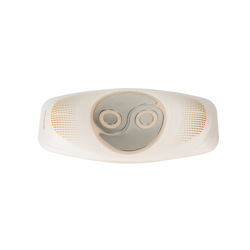 MIAOJIE ME05 Waist Massager, Lumbar Massage Device, Pulse Vibration Airbag Traction, Red Light Heat Therapy, Lumbar Support, Relieves Lower Back Muscle Strain, Traction Device