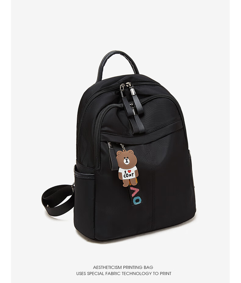 Lao Ren Tou Women's Large Capacity Backpack Shoulder Bag School Bag Sports Travel Bag Luxury Gift for Girlfriend 13