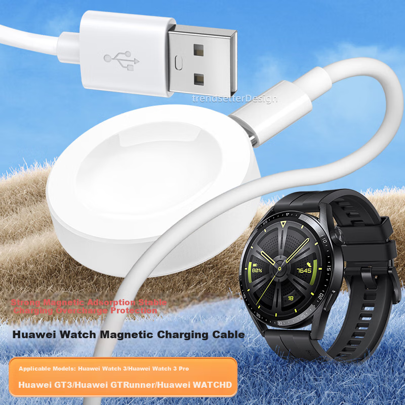 Зарядное устройство Yingqian Magnetic Charging Dock для Huawei Watch GT6/GT5/GT3/GT4/Runner/WATCH D2/Buds/4/3/Pro/FIT4 Master