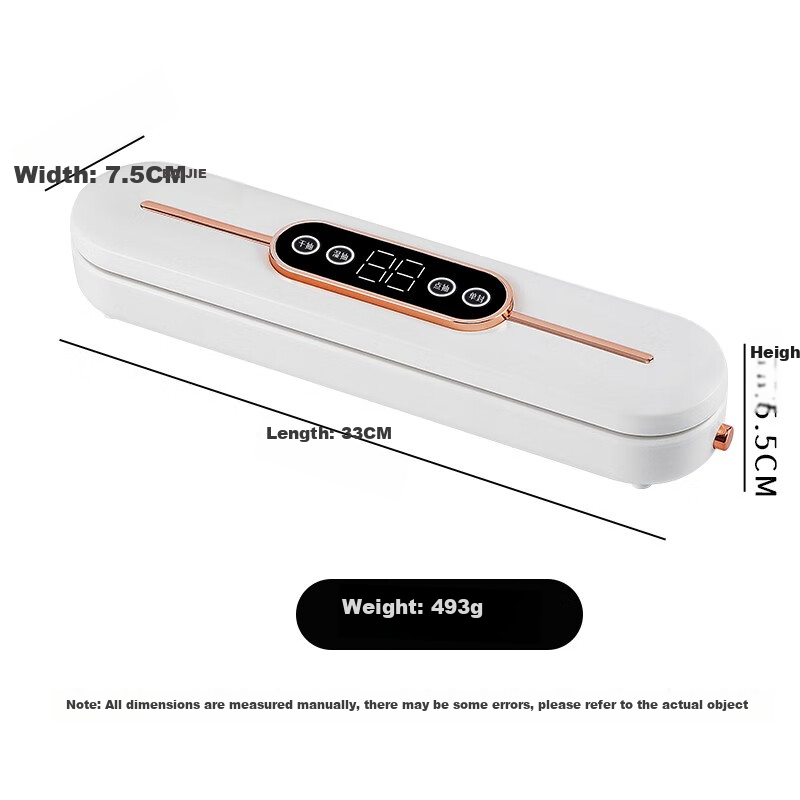 BJ Vacuum Sealer, Dry And Wet Dual-Use Vacuum Preservation Sealer, Home Food Automatic High-Suction Vacuum Packaging Machine, Vacuum Compression Sealer, Plastic Sealing Machine
