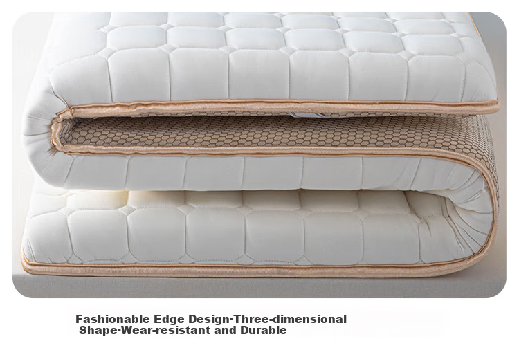 MiiOW Class A Latex Mattress Cover Pad, Soft Bedding for Home Bedroom Tatami Mat, 150*200cm 12