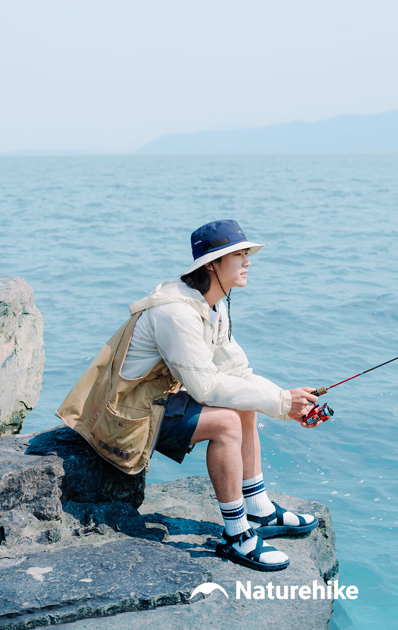 Naturehike Outdoor Hiking Mountaineering Cooling Wide Brim Bucket Hat Men 2026 Spring Summer New Sun Protection Cap Women 4