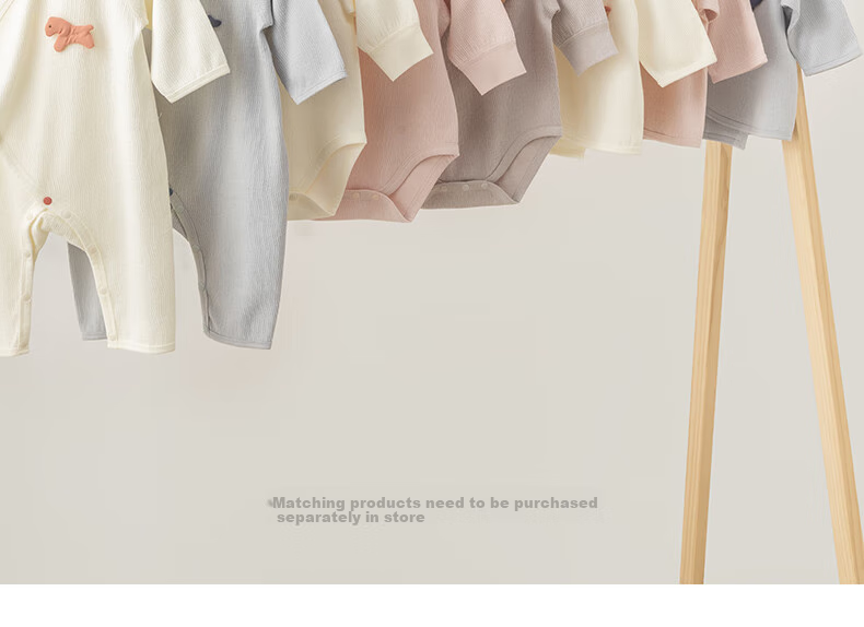 Guaiqixiong Newborn 0-3 Months Clothes, Spring And Autumn Baby Outfit, Long Sleeve Tie-Up Bodysuit, Full Moon And Hundred Days Celebration Baby Clothes 10