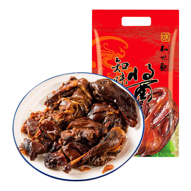 知味观知味酱鸭 熟食腊卤味酱货杭州特产中华老字号535g