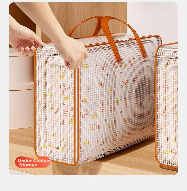 Jiadu Quilt Storage Bag, Large Capacity Organizer Bag for Clothes And Bedding, Moving-Specific Packing Bag, Waterproof And Moisture-Proof 12