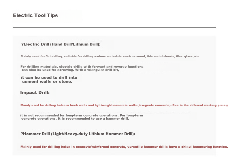 Dongcheng 1100W Rotary Hammer And Pick DZC1100-28 Impact Drill with Safety Clutch, Concrete Drill, Industrial Grade 17