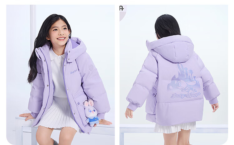 BOSIDENG Off-Season Winter Duck Down Jacket 5A Antibacterial Thickened Hooded Coat for Men, Women, and Children 13
