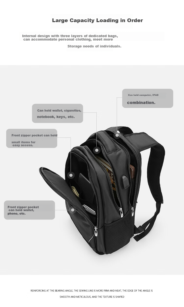 MEXICAN Backpack for Men, Travel Backpack, 15.6/16 Inch Laptop Bag, Water-Resistant Schoolbag for Students, Business Commute Bag for Me 11
