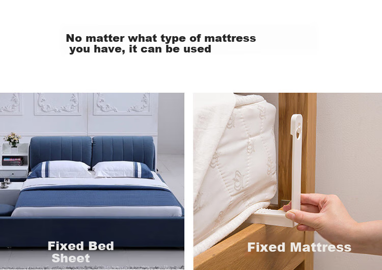 Chaoji Jia Pin Bed Sheet Fixer, Anti-Slip, Traceless, Needle-Free, Invisible Safety Clip for Bedding 7