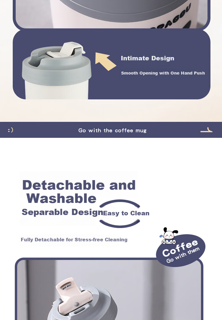 BJ 304 Stainless Steel Children's Water Bottle, Coffee Mug for Girls And Boys, Insulated Thermos Cup for Office And Dormitory Use 16