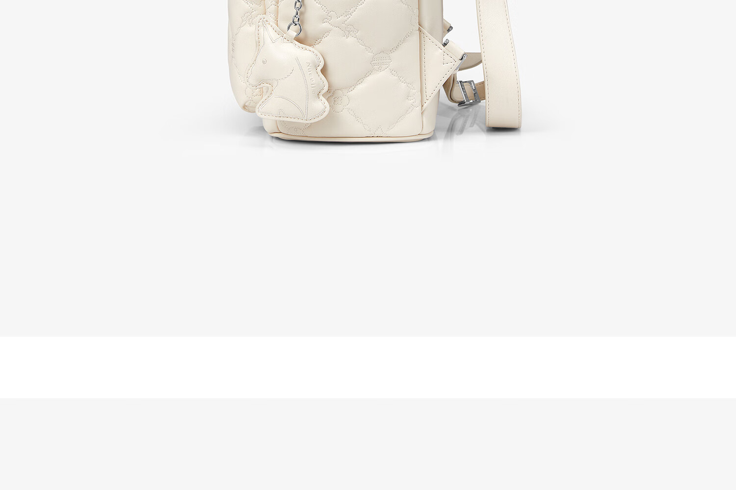 NUCELLE Quilted Pegasus Backpack Women Travel Lightweight Large Capacity Student School Bag New Year Birthday Gift 30