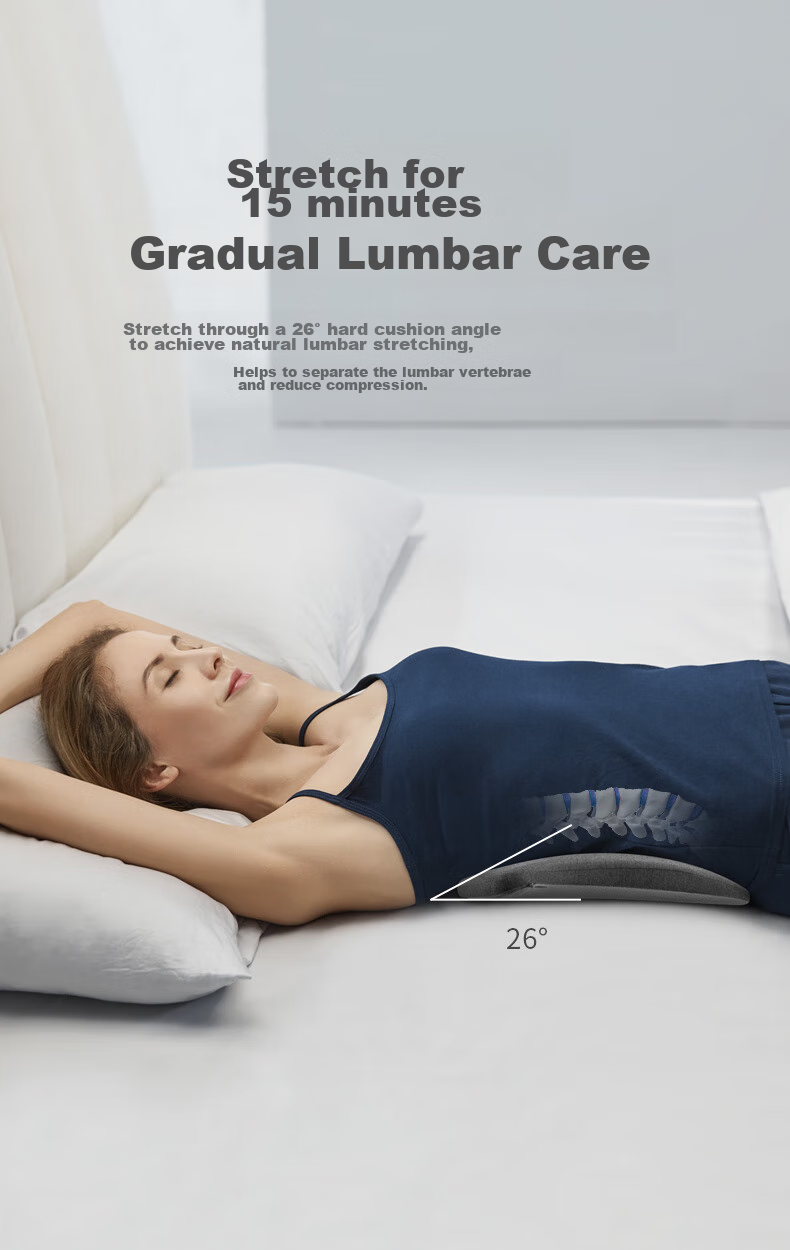 JAGO Lumbar Support Pillow, Back Cushion for Bed, Lumbar Disc Pad, Lumbar Muscle Strain Sleeping Pad, Pregnancy Back Support Cushion, Waist Pillow 7