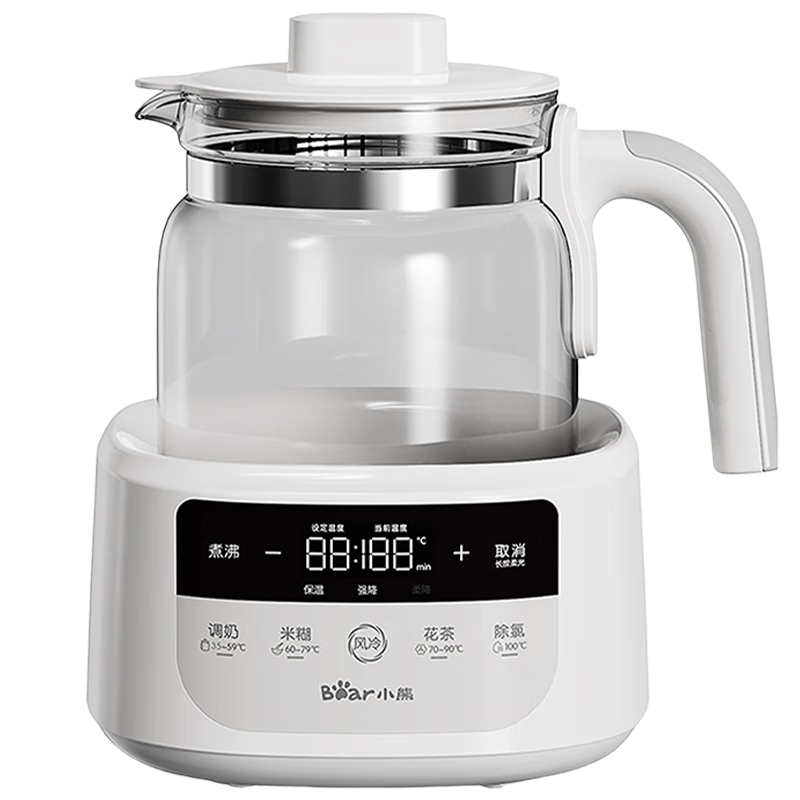 Bear Constant Temperature Kettle for Babies, Milk Formula Maker, Water Boiler, Hot Water Pot, Ultra-Fast Air Cooling 1.3L